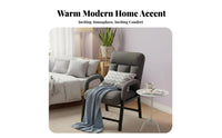 Foldable Design Adjustable Backrest Lounger Multi-Functional Lazy Sofa Space Saving Indoor Seating Thick Padding for Young Adults, Apartment Dwellers, Bedroom, Dorm Room, Home Office, Lounging