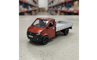 Alloy Delivery Truck Toy Opening Doors Die-Cast Model Truck Realistic Design Single Cab Pickup Model for Kids, Boys, Desk Decoration, Sandbox Play