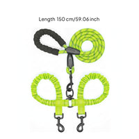 Swivel Connector Reflective Rope Leash Metal Hardware Climbing Rope Leash Set