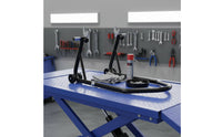 Motorcycle Wheel Stand Stable Support Motorcycle Wheel Lift Stand Heavy Duty for DIY Mechanics, Motorcyclists, Workshop, Bike Storage