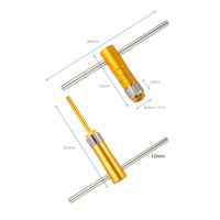 Bottom Bracket Thread tapping Repair Tool Accurate Machining Bike Thread Chasing Wear-Resistant Bottom Bracket Tapping Tool for Bike Mechanics