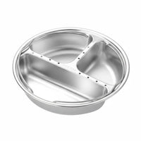 Multi-Compartment Food Steamer Detachable Handle Kitchenware