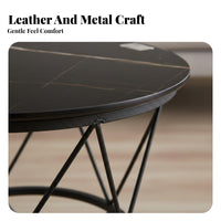 2 Pieces Nordic design Armchair and Side Table Set Light Luxury Upholstered Armchair with Wood Legs Space-Saving Accent Chair Modern Aesthetic for Readers, Homeowners, Renters, Living Room, Small Apartment, Bedroom, perusing corner