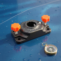 Multi-Functional 16 Point Star Mount Base Kayak Quick Release Base for Anglers