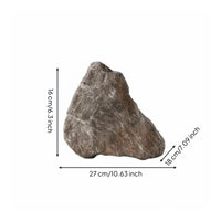 Versatile Decoration Realistic Foam Rock Easy Installation Photography Prop Rock Long-Lasting Lightweight Prop Stone for Photographers, Visual Merchandisers, Event Planners, Window Displays, Photo Shoots, Theatrical Sets