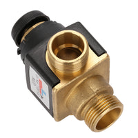 Brass Thermostatic Mixing Valve with Automatic Temperature Control