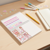 Qingyifang Star Look Release Paper Book Double-Sided A5 Tape Sticker Handbook Material Storage Release Book