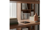Display Box with Dust Cover Dustproof Clear Acrylic Display Case Transparent for Collectors, Hobbyists, Shelf, Desk