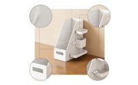 Desktop Organizer with Pegboard Space-Saving Desk Shelf with Pegboard Desktop Organizer Shelf Compact for Students, Study Desks