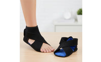 Heel Cover with Gel Silicone-Lined Cushioned Footwear Comfortable for Recovery