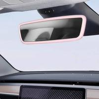 Precise Fit Silicone Rearview Mirror Cover Flexible Silicone Rearview Mirror Frame Scratch Resistant Automotive Decoration Stylish Accent