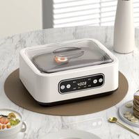 Yogurt Maker with Stainless Steel Liner Adjustable Countertop Yogurt Maker Electric Fermentation Appliance Food-Grade
