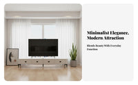 Floor Standing TV Cabinet Light Elegant Design TV Cabinet with Drawers Ample Storage Low Profile Entertainment Center for Pet Owners, Bedroom