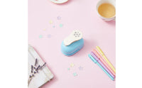 Flower Shape Punch Cute Design Star Shape Punch Springeffortless Craft Tool for Paper Crafts, Card Making