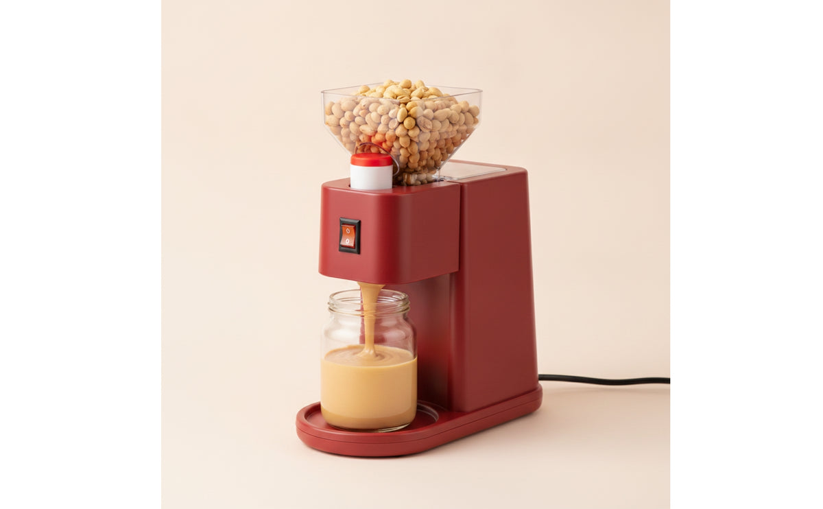Countertop Nut Butter Maker Easy to Clean Peanut Butter Maker Detachable Sesame Grinder Anti-Slip for Home Cooks