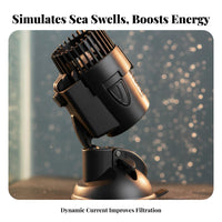 Aquarium Water Circulator Simulates Swells Aquarium Current Pump Silent Fish Tank Water Pump