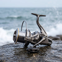 Streamlined Rotating Fishing Reel Large Rotating Reel Powerful Tackle Lightweight for Anglers