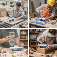 Edge-Banding Glue Applicator Adjustable Edge Banding Glue Spreader Board Gluing Aid Manual for Woodworkers, Panel Installation