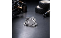 Vacuum Pump Plate Aluminum Alloy Vacuum Pump Cover Machined for Car Builders, Mechanics, Engine Swap