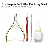 Complete Nail Maintenance Box Beginner Approachable Manicure Tools Multi-Functional Individual Maintenance Item for Beginners, Home Users, Manicuring