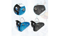 2 Pieces Self-Locking Climbing Ascenders High Strength Climbing Ascenders Lightweight Secure Rope Grab for Climbers