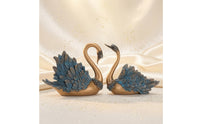 Swan Ornament Shiny Swan Ornaments Unique Tabletop Ornament for Homeowners, Art Collectors