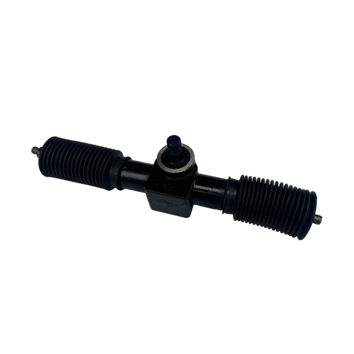 Aluminum Shell Rack and Pinion Steering Kit Metal Body Rack and Pinion Steering Universal DIY Replacement Part Vehicle Parts for Motorcycle Conversion