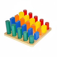 Height Matching Cylinder Game Hand-Eye Coordination for Young Children