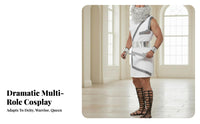 Ancient Lore Ology Cosplay Outfit Stage Performance Wear Greek Deity Costume Ancient Lore Ological Theme Greek God Costume for Actors, Women