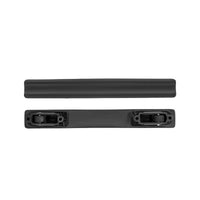 Black Suitcase Handle Curved Luggage Handle Low-Profile Hardware Wear-Resistant for DIYers, Travelers