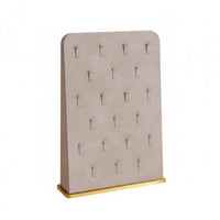 Rings Display Stand Showcase Stable Metal Base Slotted Band Stand Multi-Compartment Design Jewelry Organizer for Photo Shoots