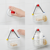Dopamine Iron Mesh Storage Basket for Bathroom Vanity Skincare and Cosmetics