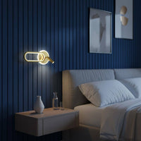 Eye Protection 360 Degree Swivel Wall Lamp Narrow Beam Rotating LED Wall Light Flicker-without Flicker for Study Room
