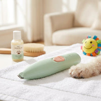 Fast Charging Pet Paw Hair Trimmer Slim LED Paw Trimmer Handheld Pet Hair Shaver
