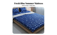 Non-Electric Cooling Water Bed Reusable Water Mattress Pad No Refrigeration Needed Summer Cooling Bed Mat Energy Saving for Couples, Students, Dormitory