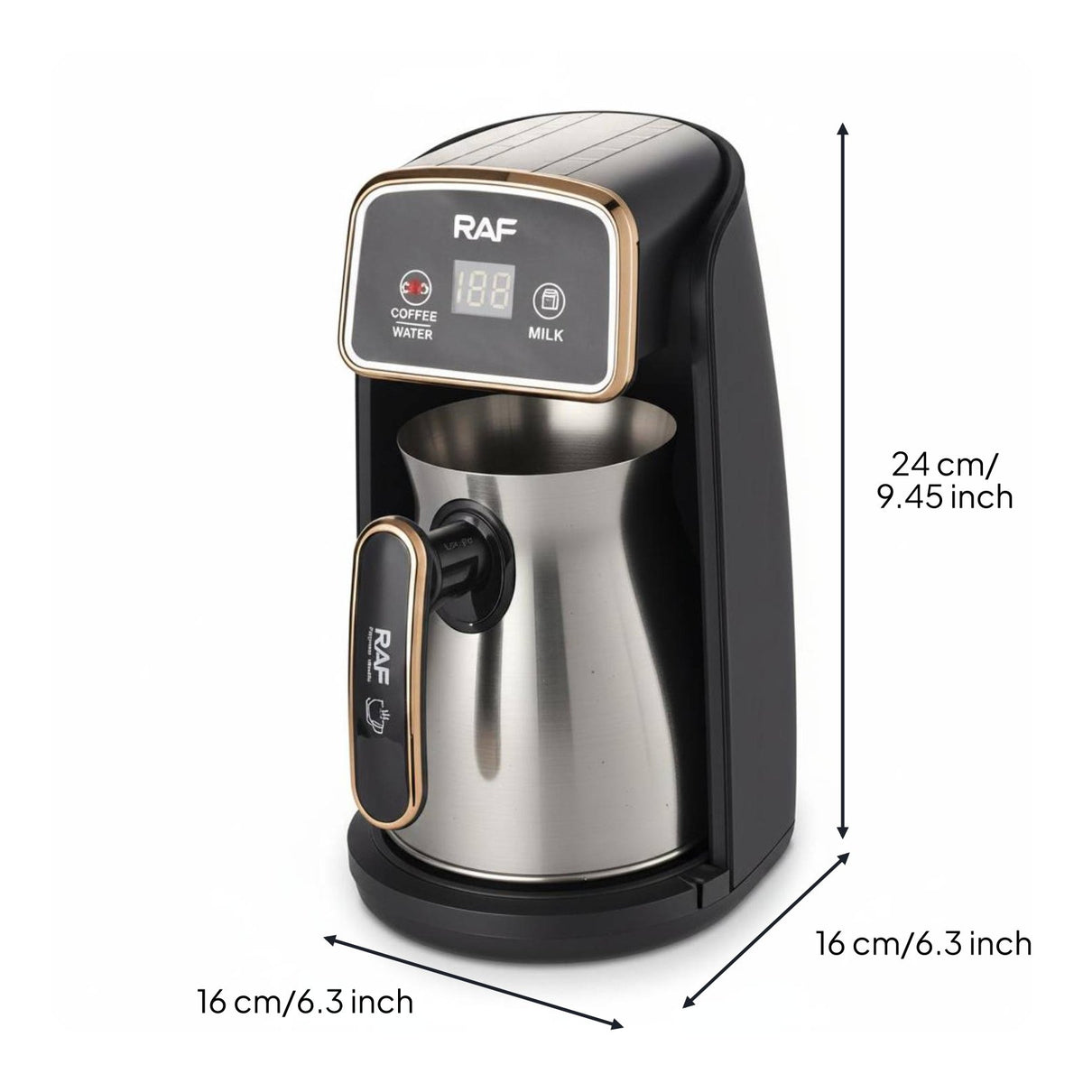 Easy to Clean 300 Ml Coffee Pot Dry-Boil Protection 600W Coffee Brewer