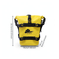 Waterproof Motorcycle Crash Bar Bag Long-Lasting Motorcycle Bumper Bag Wear Resistant Luggage Universal Fit for Adventure Riders, Motorcyclists, Outdoor Riding, Commuting