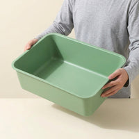 Stainless Steel Open Litter Tray, Metal Tray for Indoor Use, Easy Clean Multi-Cat Home Solution