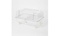 Hamster Cage with Front-Access Ventilated Transparent Pet Enclosure Habitat Easy