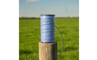 Electric Fence Rope with Stainless Steel Strands Braided Electric Fence Rope Weatherproof Conductive Insulated Conductive Cord for Paddock