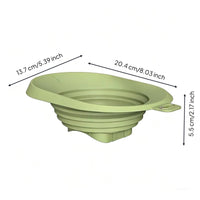Ice Cream Maker Funnel Space-Saving Pour-Guard Pouring Guard Easy To Clean Kitchen Gadget for Home Bar