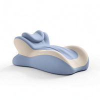 Face down Pillow with Headrest Contoured Cushion Supportive for Bed