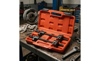 Coil Spring Compressor Versatile Spring Compressor with Carrying Sturdy Container-Steel Tool Kit for Chassis System Work