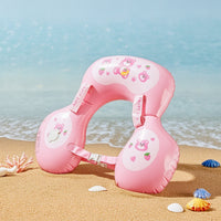 Inflatable Swim Float with Shoulder Straps PVC Underarm Swim Float Portable Buoy Lightweight for Beach
