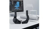 Metal Chair Angle Adjuster Smooth Seat Adjustment System Adjustable Recline Mechanism with Lever Heavy-Duty for DIYers