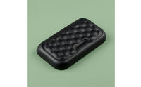 Honeycomb Texture Memory Foam Wrist Rest Quilted Keyboard Wrist Rest Curved Edges Computer Accessory for Office, Typing