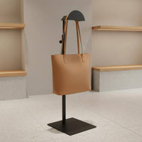 Handbag Display Stand Stainless Steel Handbag Display Rack Sturdy Construction Purse Holder Stand for Retailers, Boutique Owners, Commerce Show