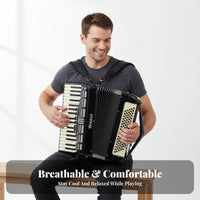 Comfortable Nylon Accordion Straps Long-Lasting Accordion Shoulder Strap Lightweight for Performers, Stage Performance, Practice Sessions