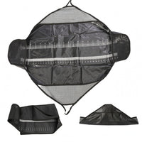 Non-Absorbent Mesh Angling Measuring Sling Reinforced Stitching Angling Measuring Ruler Bag Hanging Loops Weigh Sling Bag