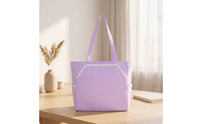 Large-Capacity Racket Tote Bag Structured Racket Bag Spacious Carryall Zippered for Commuting